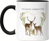 Fröhliche Weihnachten Tasse Schwarz Geschenkidee Produktbild-Vorschau 1