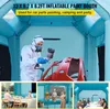 SucceBuy Cabine de peinture gonflable portable 13 x 8 x Voir les images du produit 2