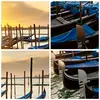Bilder auf glas - Venedig Gondel - 120x50cm - Glasbilder - Produktbild-Vorschau 8
