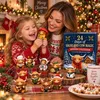 Adventskalender 24 Tage Highland Cow Magic 24 Sammelfiguren Produktbild-Vorschau 4