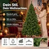 Umělý vánoční stromek Vánoční stromek zelený umělý 180 cm - Náhled obrázku produktu 6