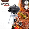 Holzkohlegrill mit Rädern Aktive Schwarz 46 x 89 x 46 cm Produktbild-Vorschau 6