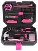 Werkzeugsatz für den Haushalt, Modell HOME 66, Rosa, im Produktbild-Vorschau 7