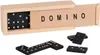 goki 15449 Dominospiel im Holzkasten, schwarz, 28-teilig (1 Produktbild-Vorschau 2