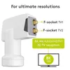 goobay Twin Universal LNB 0,1dB Voir les images du produit 8
