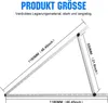 8X Balkonkraftwerk Halterung 118cm Solarpanel Solarmodul Produktbild-Vorschau 2