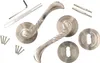 KOTARBAU® Drückergarnitur 110mm Satin BB–Buntbart Universal Produktbild-Vorschau 1
