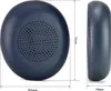 INF Ersatz-Ohrpolster für Jabra Elite 45h/Evolve2 65 Blau Produktbild-Vorschau 2