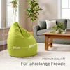 Green Bean® Sitzsack mit Rückenlehne "Drop" 60x60x90cm - Produktbild-Vorschau 3