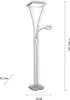 JUST LIGHT LED Deckenfluter MARIAN dimmbar per Drehknopf, Produktbild-Vorschau 3
