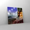 Bilder auf glas - Abstraktion Umwelt Erde - 40x40cm - Produktbild-Vorschau 4