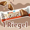 1x Kinder Crispy – Knuspriger Schoko-Keks-Snack, 1x34 g Produktbild-Vorschau 1