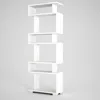 Skye Decor, Blok - White, Walnut, Bücherregale, Weiß, 60 x Produktbild-Vorschau 7