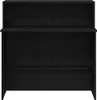 Recepční stůl černý 100x50x103,5 cm kompozitní dřevo Náhled obrázku produktu 5
