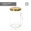 12er Set Einmachglas 720 ml Deckel Gold Rund- Einkochgläser Produktbild-Vorschau 3
