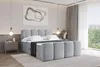 ALTDECOR Boxspringbett mit Fußteil - NINA-Z - 180x200  Grau Produktbild-Vorschau 5