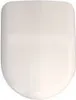A white toilet seat with a lid, viewed from above. Náhled obrázku produktu