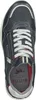 A top-down view of a blue men's sneaker. Produktbild-Vorschau