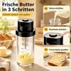 Elektrische Buttermaschine, Butter selber machen mit 1,8L Produktbild-Vorschau 2