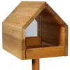 Luxus-Vogelhaus "Bauhaus I", Eiche, natur Produktbild-Vorschau 4