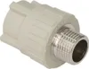 PPR Kupplung mit AG 25x3/4" Schweißtechnik PP-R Produktbild-Vorschau 1