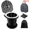 Camping Toilette klappbar tragbar – Mobile Campingtoilette Produktbild-Vorschau 1