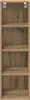 vidaXL Armoire suspendue Chêne Artisan 30 x 29,5 x 100 cm Voir les images du produit 5