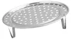 Dampfeinsatz mit abnehmbarem Bein, Edelstahl, 24 cm Produktbild-Vorschau 4