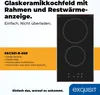 Exquisit Kochfeld EKC301-R-020 | Glaskeramik | Touch Produktbild-Vorschau 2