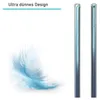 A feather is shown next to two phone cases, implying a lightweight design. Produktbild-Vorschau