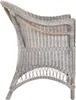KRINES HOME fotel rattanowy wiejski fotel wiklinowy z Podgląd zdjęcia produktu 6