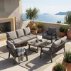 Ensemble de mobilier de jardin Flieks, 5 pièces, ensemble Voir les images du produit 2