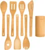 BlauKe® Set di Utensili da Cucina in Legno di Bamboo - Kit Anteprima dell’immagine prodotto 16