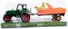 Traktor mit Anhänger Landwirtschaftliches Fahrzeug Produktbild-Vorschau 1