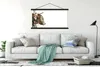 MuchoWow® Textilposter Schottisches Hochlandrind - Rosen - Produktbild-Vorschau 3
