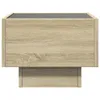 vidaXL Nachttisch mit Infinity-LED Sonoma-Eiche 40x40x30 cm Produktbild-Vorschau 6