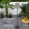 Solar Stehlampe Rattan Solarlampen mit Lichtsensor 25 Produktbild-Vorschau 7
