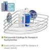 WENKO Eck Ablage Regal Dusche Korb Bad selbstklebend ohne Produktbild-Vorschau 3