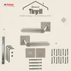 DOMINO Türgriff Drückergarnitur WC - Badezimmer Set | Produktbild-Vorschau 9