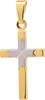 Gold Anhänger Kreuz mit Goldkette  333-8 Karat Gold Produktbild-Vorschau 6