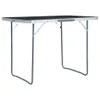 vidaXL Table de camping pliante Gris Aluminium 120x60 cm Voir les images du produit 10