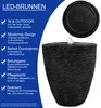 Gartenbrunnen mit LED Beleuchtung Springbrunnen Wasserspiel Produktbild-Vorschau 4