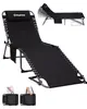 Sonnenliege klappbar KingCamp Magnolia B40 KC2649 Schwarz Produktbild-Vorschau 2