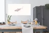 MuchoWow® Poster Tiere - Hai - Meer - Aquarell 160x80 cm - Produktbild-Vorschau 3