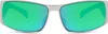 Sonnenbrille Herren Pilot Flieger Biker Sonnen Brille Grün Produktbild-Vorschau 3