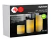 1.09 Set van 3 LED-kaarsen voor buiten, met timerfunctie Productafbeelding-voorbeeld 6