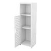 Badezimmerschränke mit 3 Fach viel Stauraum 78x23x22cm Weiß Produktbild-Vorschau 7
