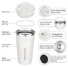ERBO Kaffeebecher to go 510ml Rosa Edelstahl Thermobecher Produktbild-Vorschau 2