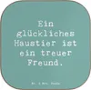 Mr. & Mrs. Panda Tassenuntersetzer Spruch Haustiere pflegen Produktbild-Vorschau 1