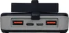 The back of a power bank with various ports. Produktbild-Vorschau